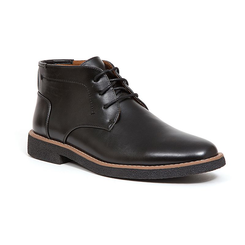 BANGOR-VEGA-BKBK-M Deer Stags Bangor Mens Chukka Boots, Size: Medium  sku BANGOR-VEGA-BKBK-M