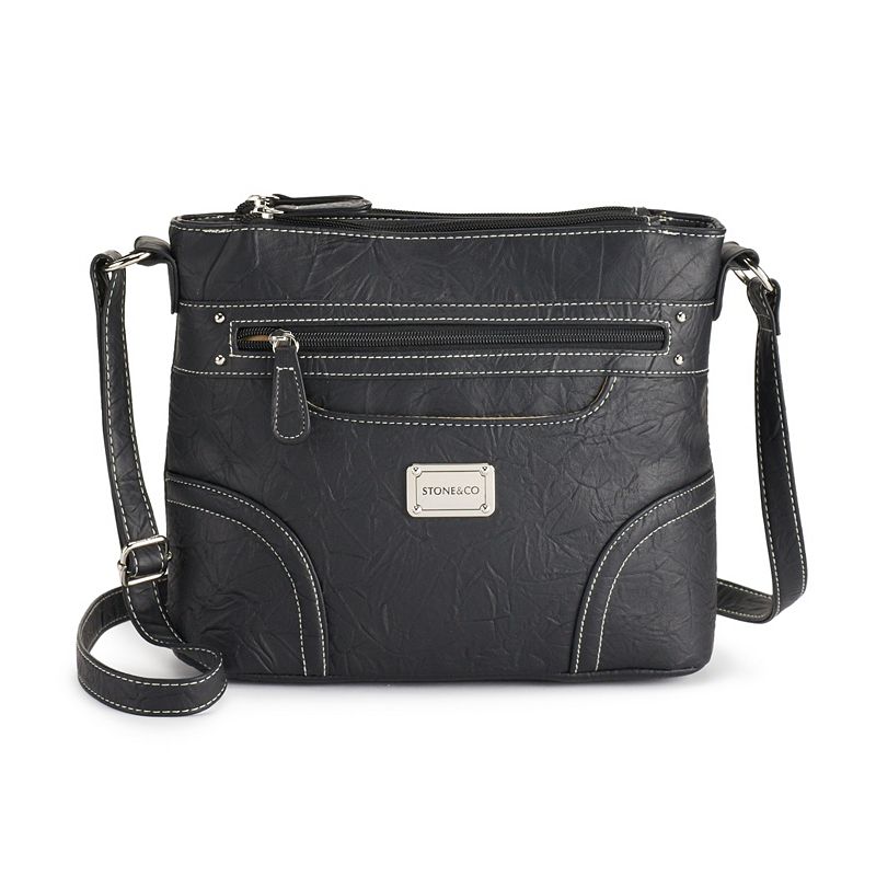 Stone & Company Nancy Bucket Hobo, Black