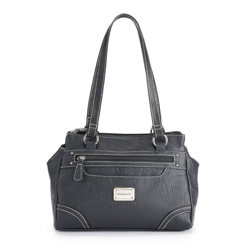 Stone & Company Nancy Satchel, Black