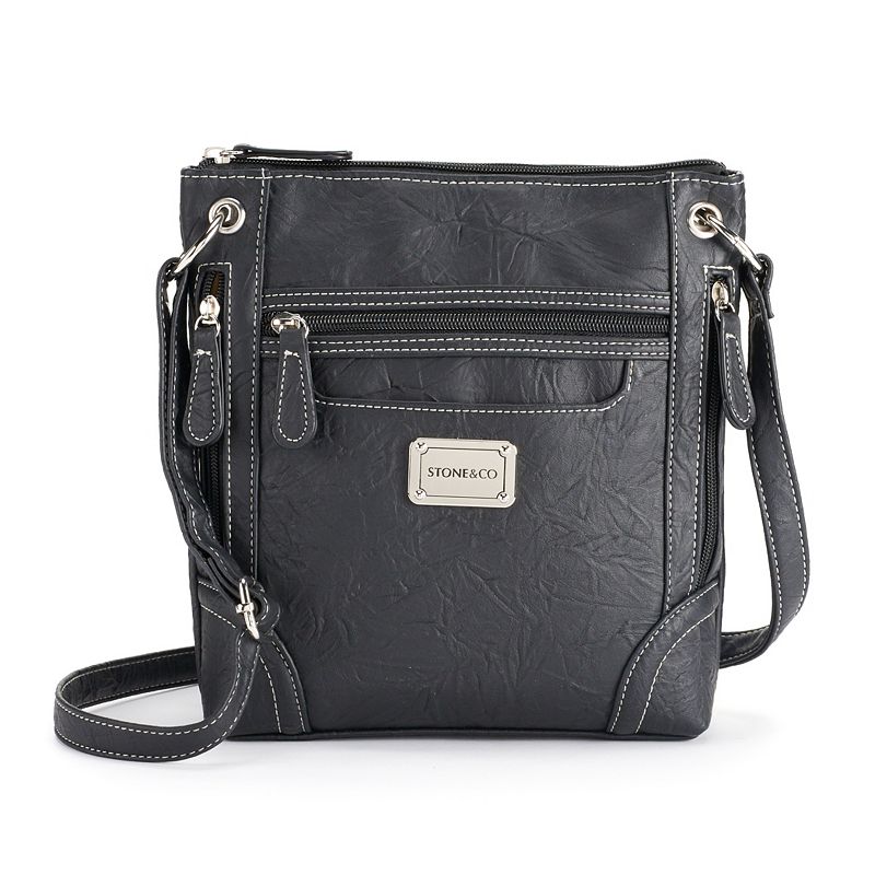 Stone & Company Nancy Crossbody Bag, Black