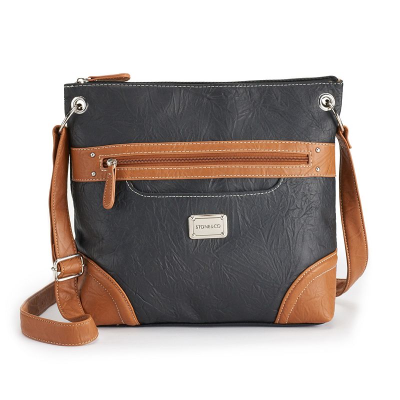 Stone & Company Nancy Super Crossbody Bag, Grey