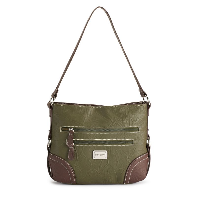 Stone & Company Nancy Lacie Shoulder Bag, Green