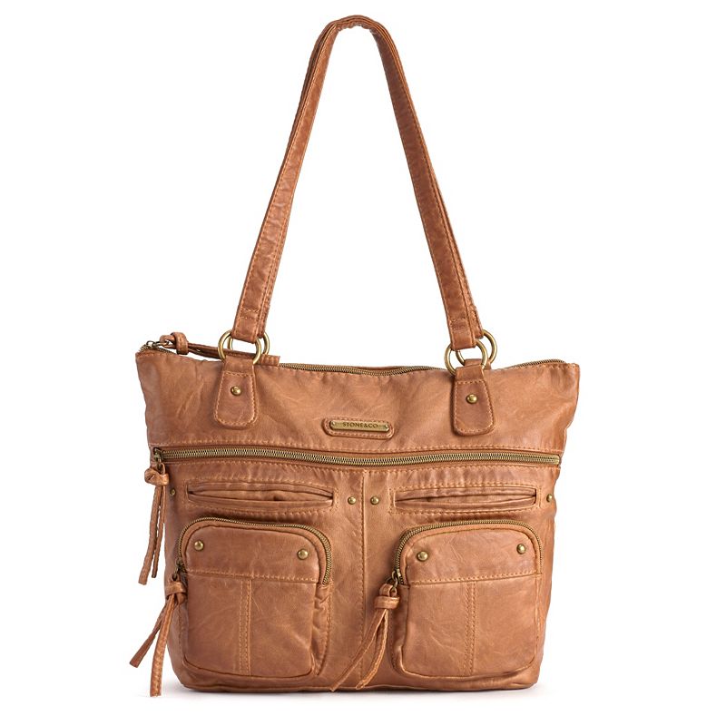 Stone & Co. Smokey Mountain Tote, Brown Over