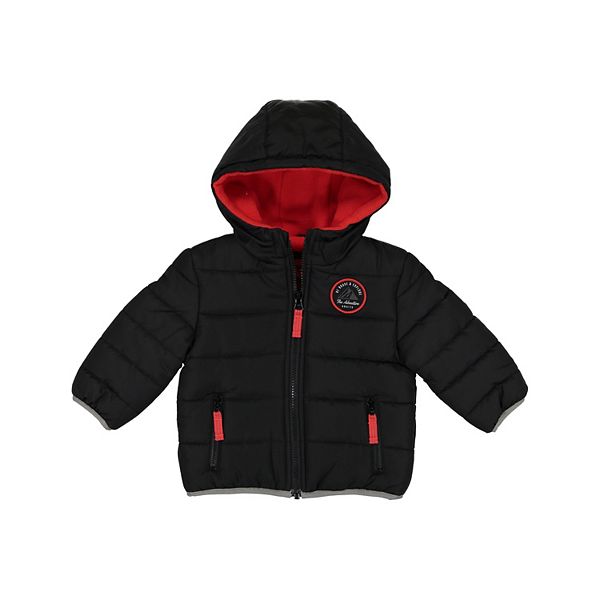 Toddler Boy Carter's Quilted Hooded Heavyweight Jacket