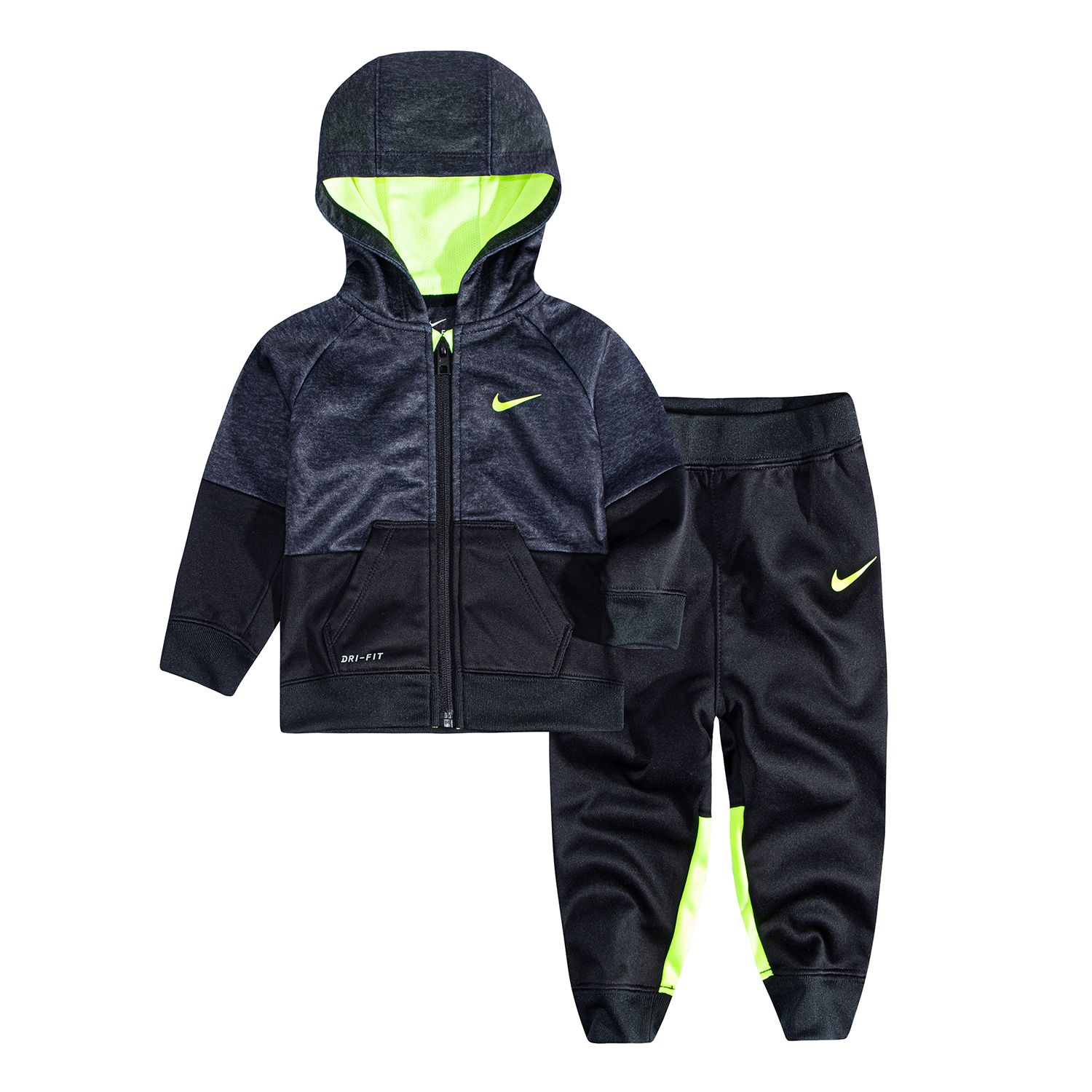 nike colorblock hooded track jacket