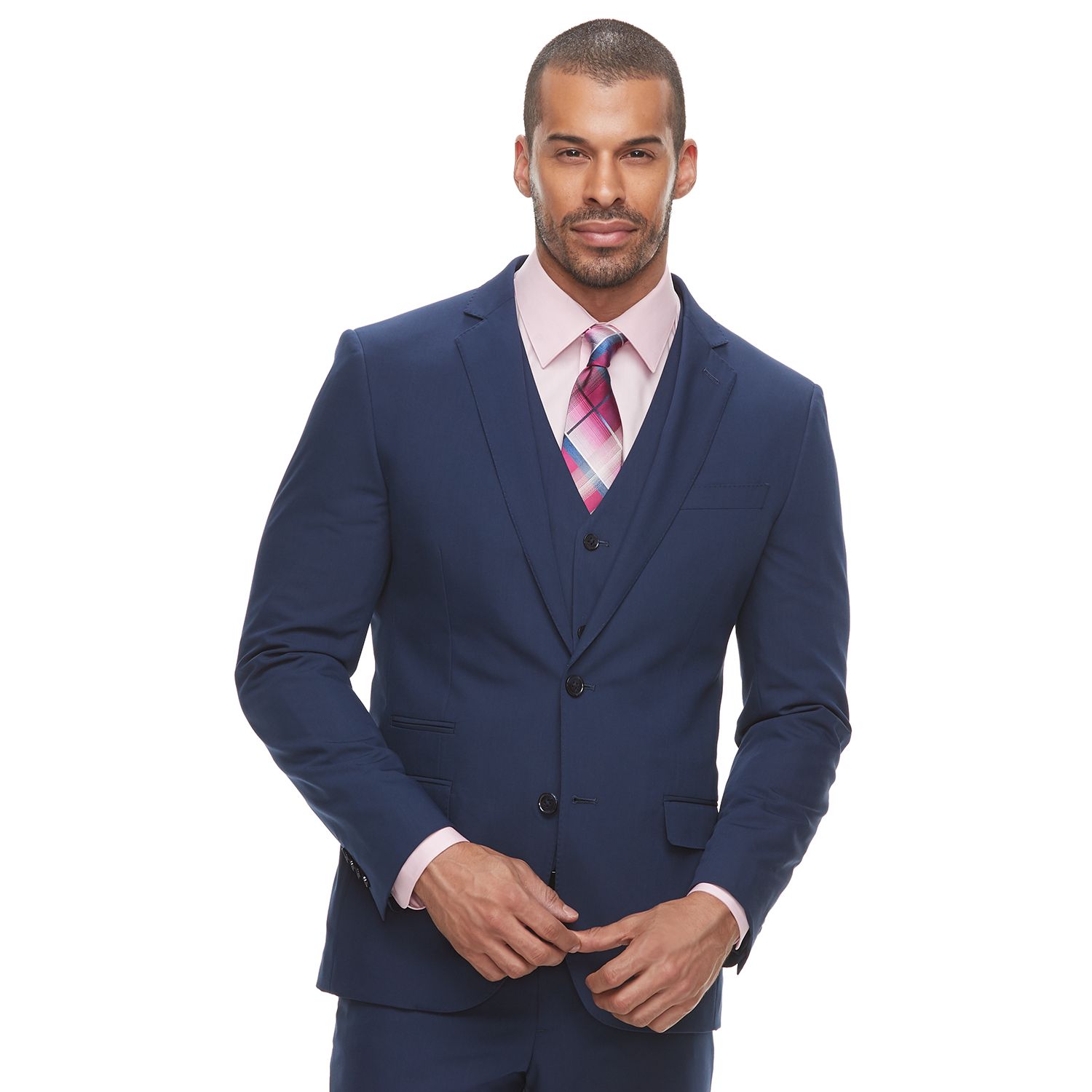 kohls blue suit