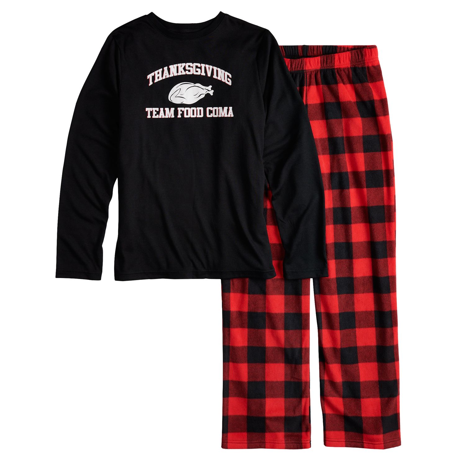 boys buffalo plaid pajama pants