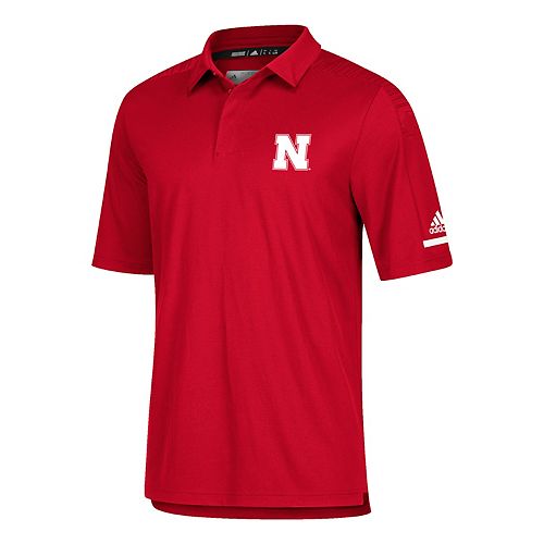 Men's adidas Nebraska Cornhuskers Team Iconic Coaches Polo