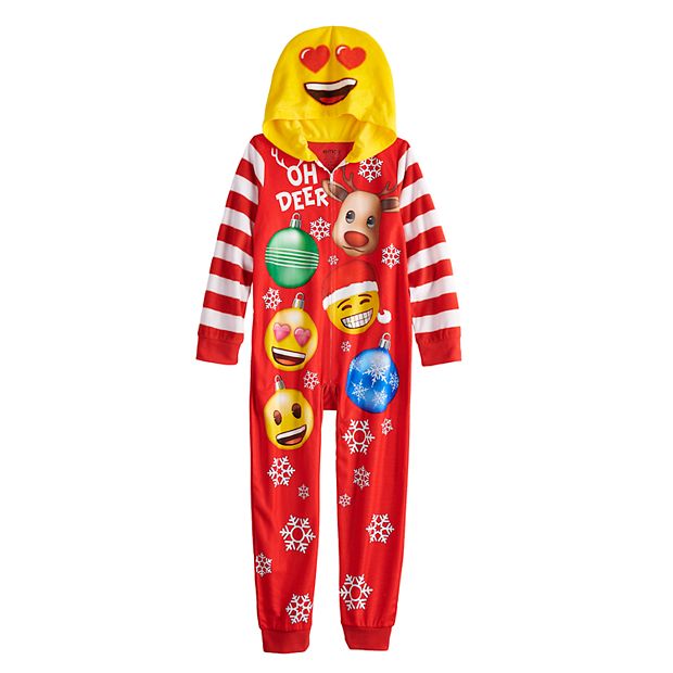 Girls emoji online pajamas