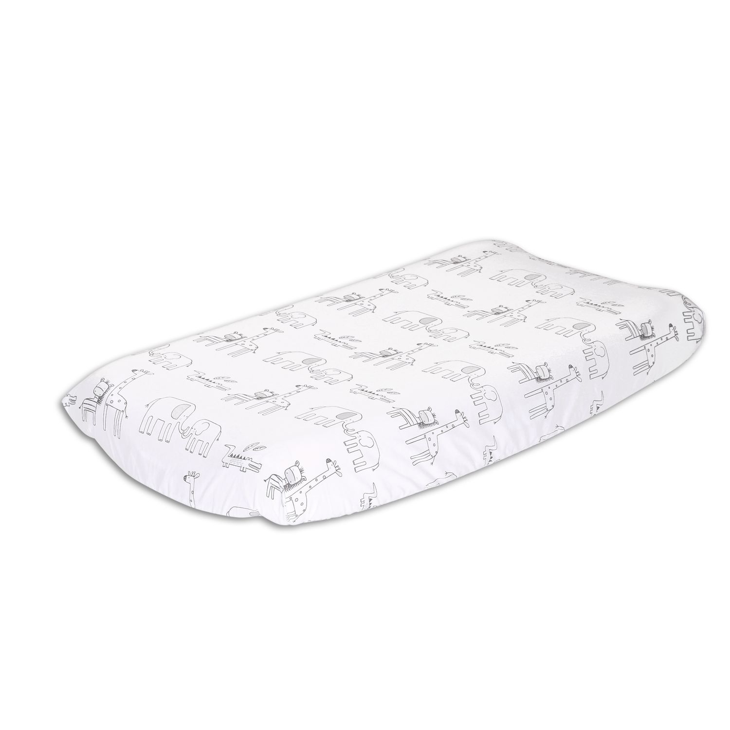elephant changing pad cover