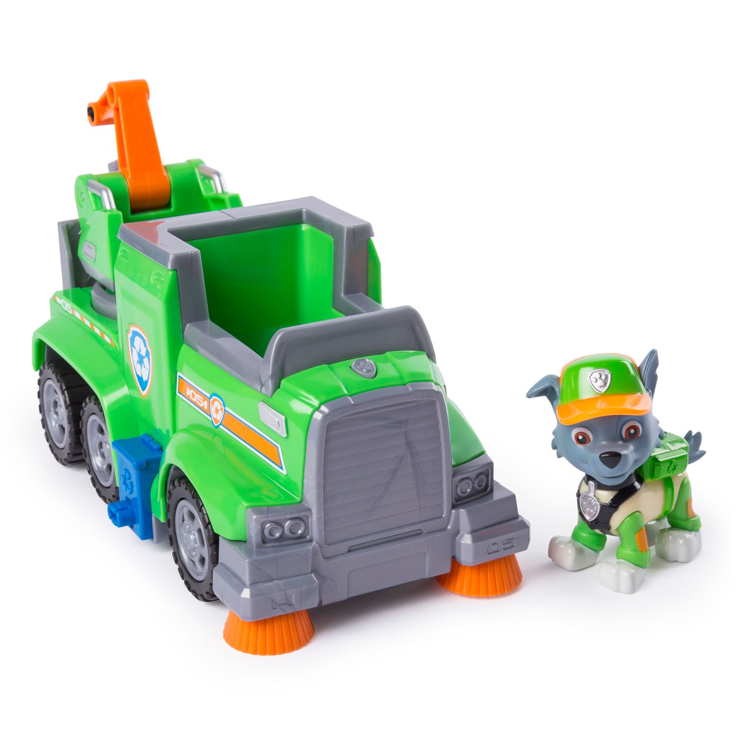 paw patrol rocky radio control recycling truck