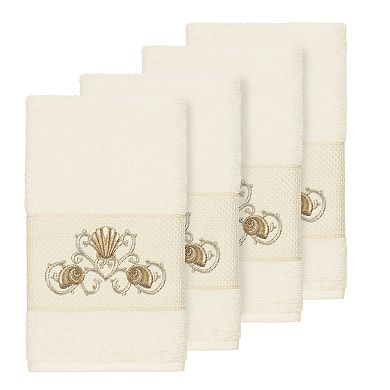 Linum Home Textiles Bella Embellished Hand Towel