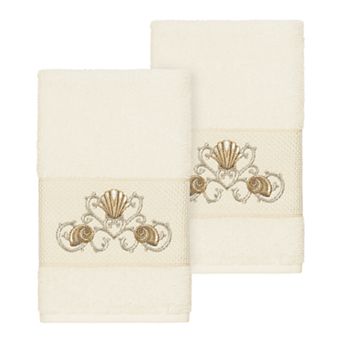 Linum Home Textiles Bella Embellished Hand Towel
