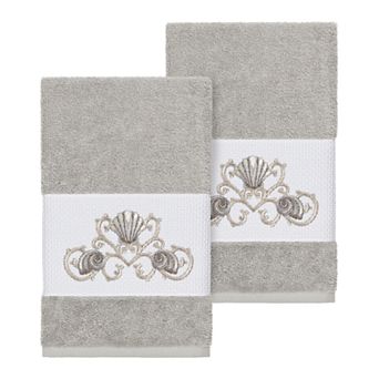 Linum Home Textiles Bella Embellished Hand Towel