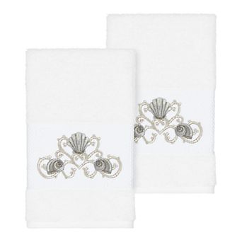 Linum Home Textiles Bella Embellished Hand Towel
