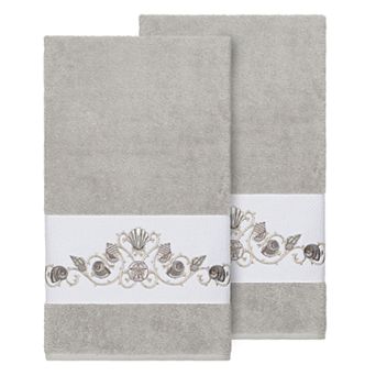 Linum Home Textiles Bella Embellished Bath Towel
