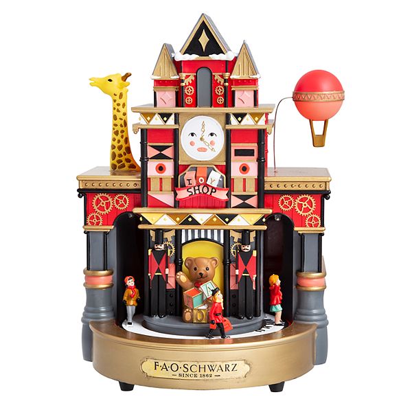 FAO Schwarz Animated Musical Toy Store Christmas Table Decor