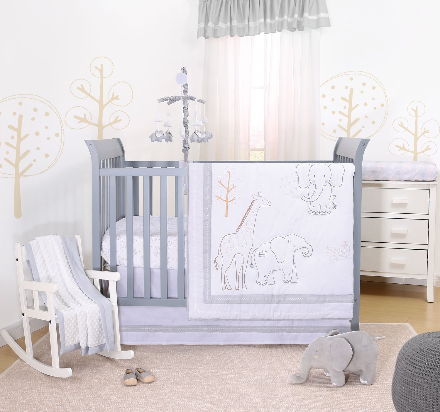 peanut shell crib bedding