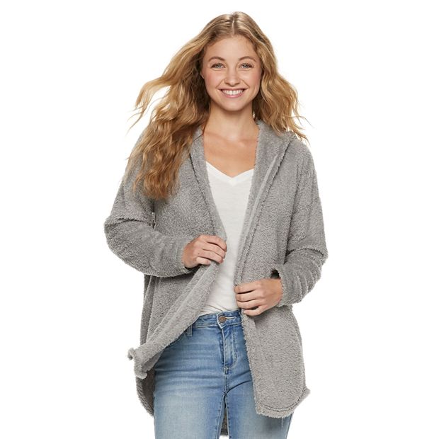 Kohls clearance hooded cardigan