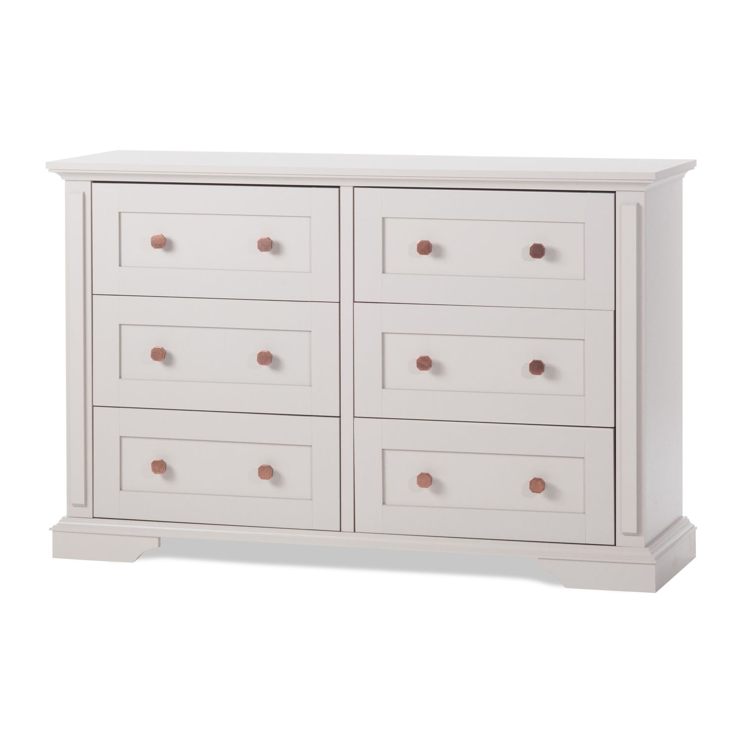 tanner 6 drawer double dresser