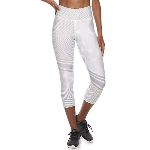 Download Women's FILA SPORT® Print High-Waisted Capri Leggings