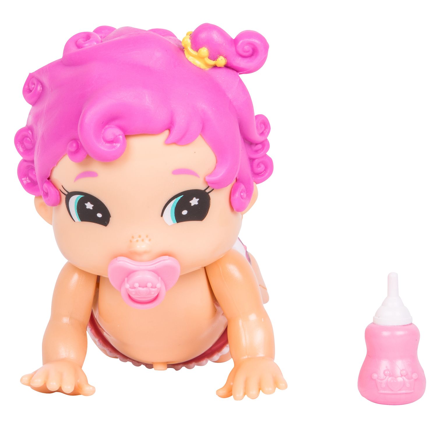 crawling baby doll