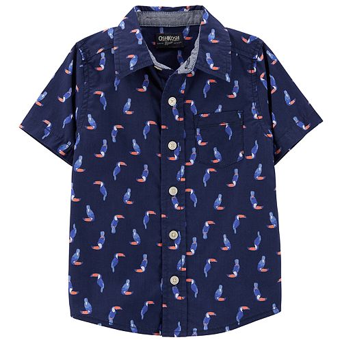 Toddler Boy OshKosh B'gosh® Toucan Button Front Shirt