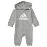 Baby Boy adidas Logo Hooded Coverall