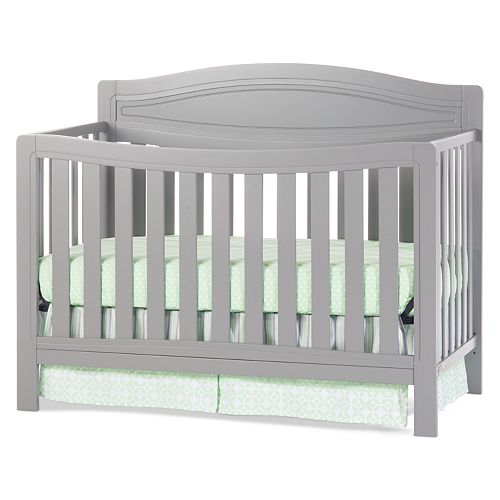 Child Craft Dresden 4 In 1 Convertible Crib Cool Gray