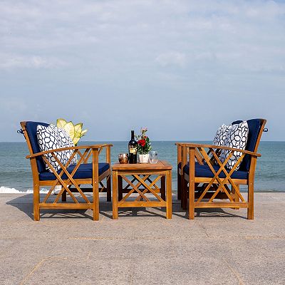 Safavieh fontana 4 piece outdoor set online