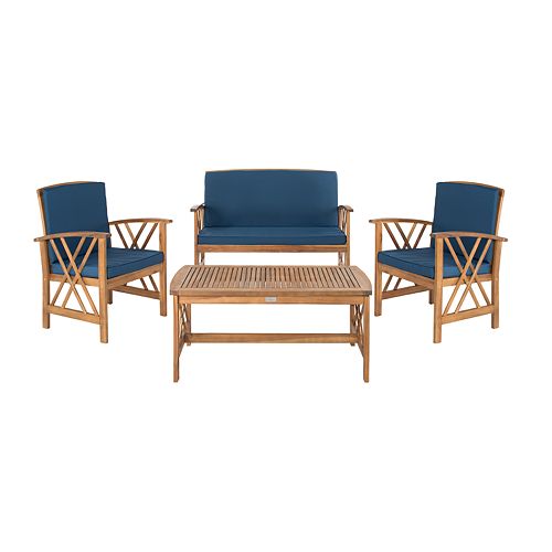 Safavieh Fontana Indoor / Outdoor Loveseat, Chair & Coffee ... Safavieh Fontana Indoor / Outdoor Loveseat, Chair & Coffee ... on Safavieh Fontana 4 Piece Outdoor Set id=67420