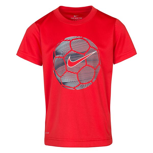 Boys 4 7 Nike Soccer Ball Dri Fit Graphic Tee