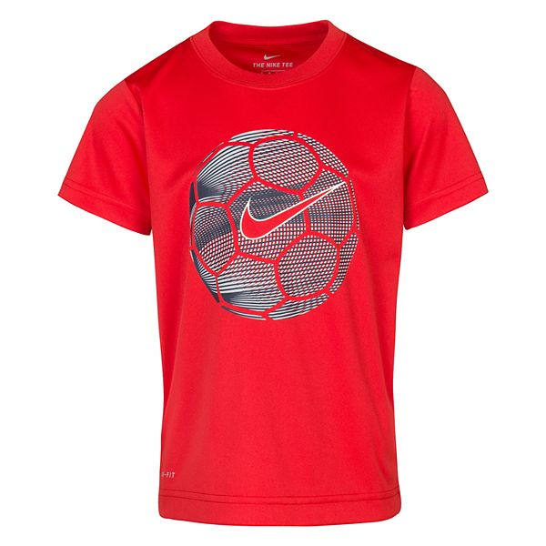 Boys 4-7 Nike Soccer Ball Dri-FIT Graphic Tee