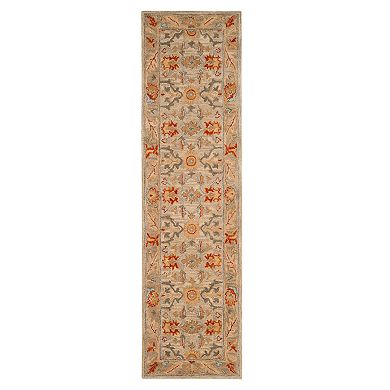 Safavieh Antiquity Amber Framed Floral Wool Rug
