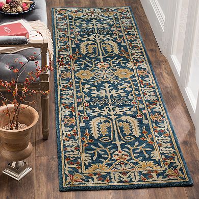 Safavieh Antiquity Henny Framed Floral Wool Rug 