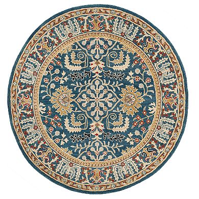 Safavieh Antiquity Henny Framed Floral Wool Rug 