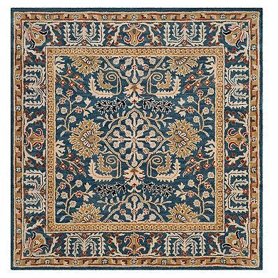 Safavieh Antiquity Henny Framed Floral Wool Rug