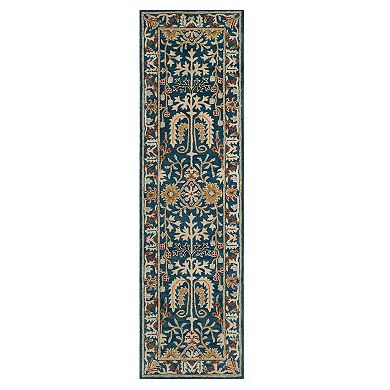 Safavieh Antiquity Henny Framed Floral Wool Rug