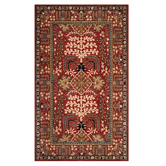 Safavieh Antiquity Henny Framed Floral Wool Rug