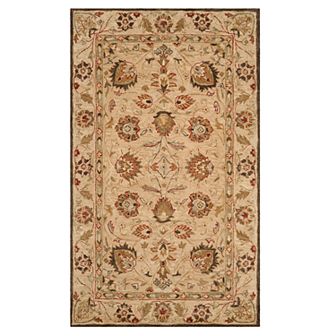 Safavieh Antiquity Margaret Framed Floral Wool Rug