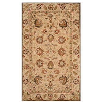 Safavieh Antiquity Margaret Framed Floral Wool Rug