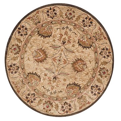 Safavieh Antiquity Margaret Framed Floral Wool Rug