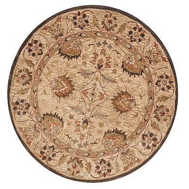 Safavieh Antiquity Margaret Framed Floral Wool Rug 
