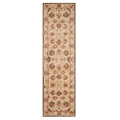 Safavieh Antiquity Margaret Framed Floral Wool Rug