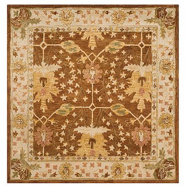 Safavieh Antiquity Shannon Framed Floral Wool Rug 