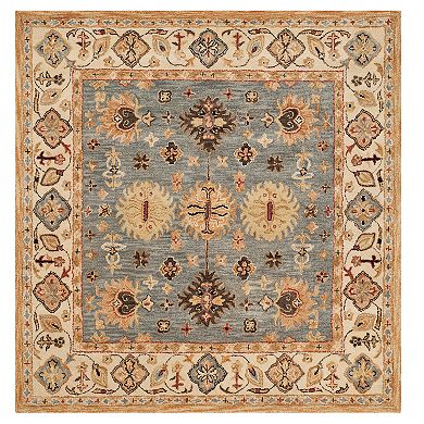 Safavieh Antiquity Sabrina Framed Floral Wool Rug