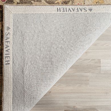 Safavieh Antiquity Marilyn Framed Floral Wool Rug