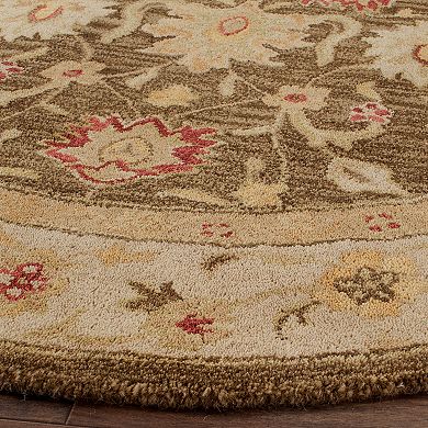 Safavieh Antiquity Marilyn Framed Floral Wool Rug