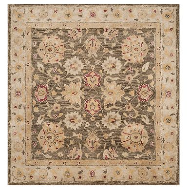 Safavieh Antiquity Marilyn Framed Floral Wool Rug