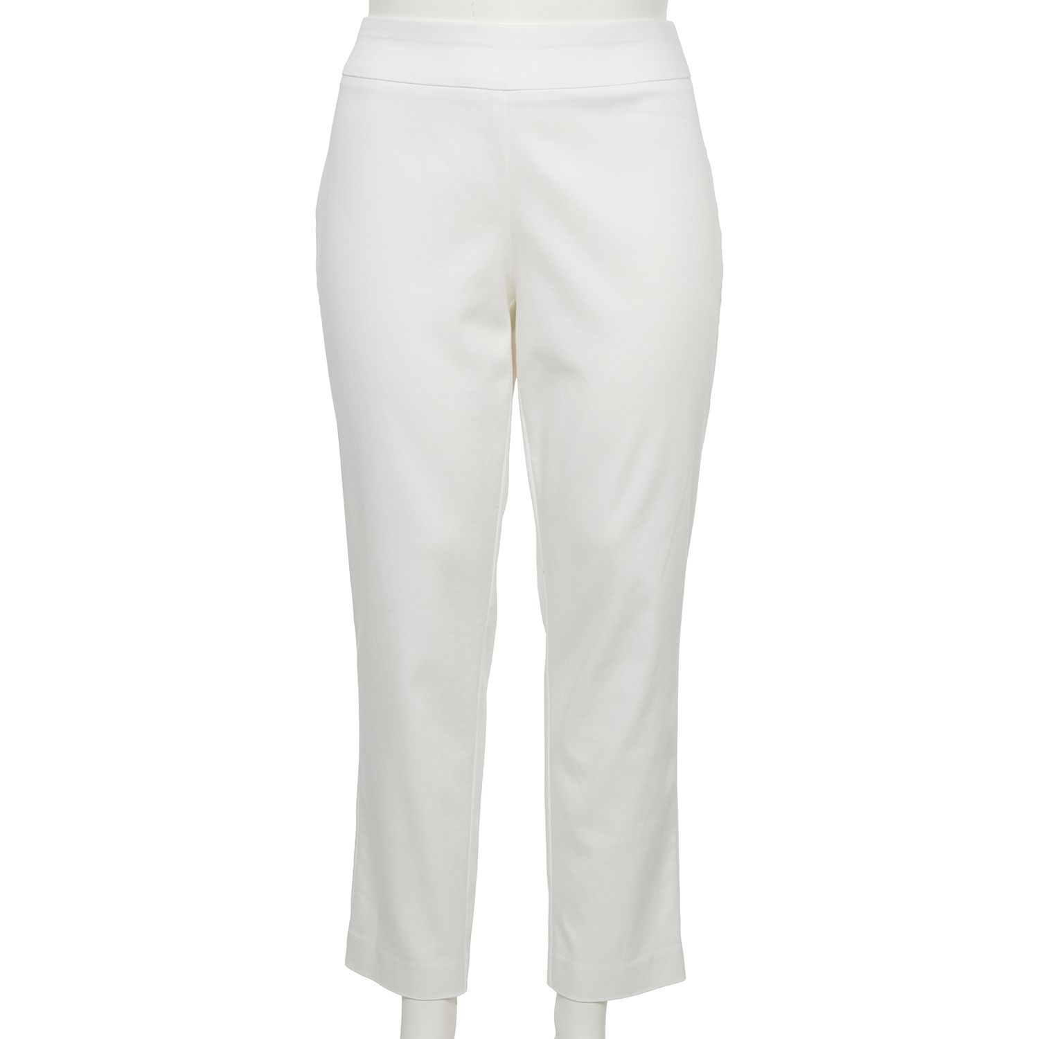 kohls white pants womens